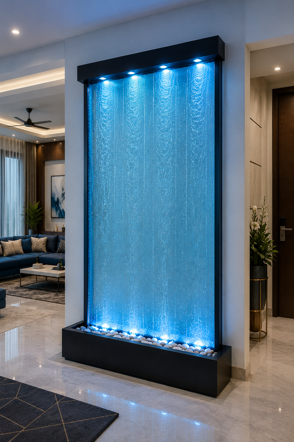 Glass Fountain Standee / Wall Mount